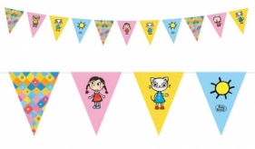 Girlanda flagi pap. Kicia Kocia 2,5m