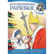 Kolorowanki papieskie. Święty Jan Paweł II i ważni ludzie - Wiśnicka Anna