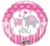 Balon foliowy Godan Słonik girl 18cal (45106)