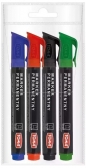 Marker permanentny 4 kolory TOMA