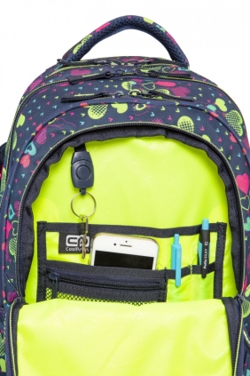 Coolpack Factor Plecak młodzieżowy Lime Hearts (B02010)