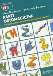 Ortograffiti SP Karty ortomagiczne OPERON - Bogdanowicz Marta , Rożyńska Małgorzata