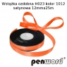 Wstążka satynowa pomarańczowa H023 kol.1012 12mmx25m