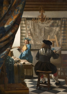 Puzzle 1000: Vermeer, Alegoria malarstwa (5640)