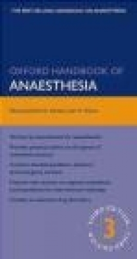 Oxford Handbook of Anaesthesia Colin Berry, Anna Batchelor, Simon Berg