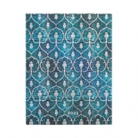 Kalendarz Paperblanks 2023 Blue Velvet Ultra Tygodniowy