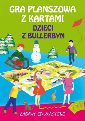 Gra planszowa z kartami (książka) Dzieci z Bullerbyn - Beata Guzowska, Kowalska Iwona, Mroczkowska Tina