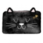 Piórnik saszetka pluszowa - Black Cat