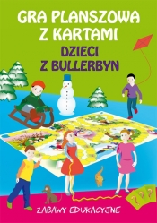 Gra planszowa z kartami (książka) Dzieci z Bullerbyn - Mroczkowska Tina, Kowalska Iwona, Beata Guzowska