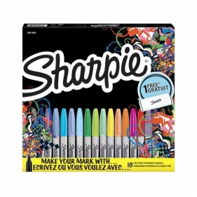 Markery Sharpie Fine 12-kol. + Torba sportowa (SHP-2079804)