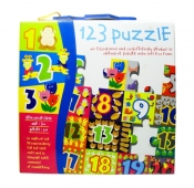 Puzzzle edukacyjne cyfry 24 el.