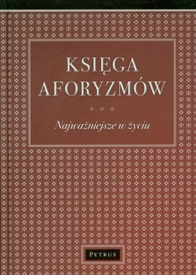Księga aforyzmów - Różanek Aldona