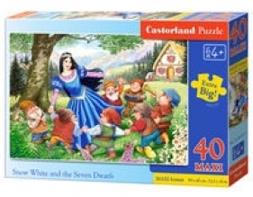 Puzzle Maxi: Snow White and the Seven Dwarfs 40 (B-040049)