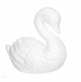 Łabędź styropianowy 12x14cm 3szt