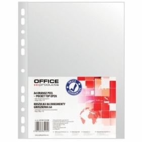 Koszulki na dokumenty A4 Office Products - groszkowe (243781)