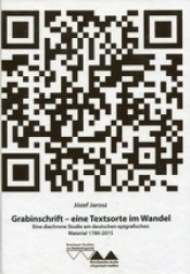 Grabinschrift - eine Textsorte im Wandel - Józef Jarosz