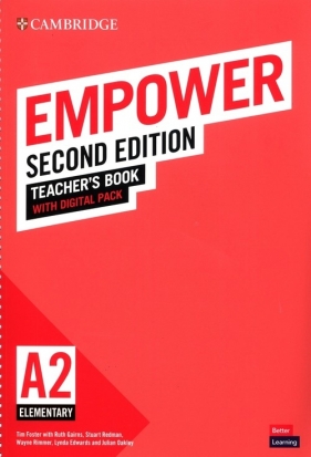 Empower Elementary A2 Teacher's Book with Digital Pack - Tim Foster, Ruth Gairns, Stuart Redman, Wayne Rimmer, Lynda Edwards, Julian Oakley