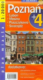 Poznań plus 4 plan miasta - <br />