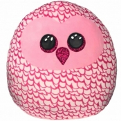 Squish-a-Boos: Pinky - maskotka różowa sowa, 30cm (39204)