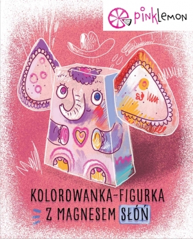 Figurka do kolorowania z magnesem - Słoń (30745551)