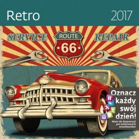 Kalendarz 2017 Retro 30x30