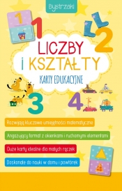 Bystrzaki. Liczby i kształty. Karty edukacyjne - Izabella Sieńko-Holewa