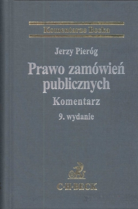 Prawo zamówień publicznych - Pieróg Jerzy