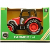 Traktor Farmer 1:24 metalowy