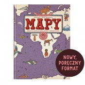 MAPY. Edycja fioletowa (format podręczny). Obrazkowa podróż po lądach, morzach i kulturach świata - Aleksandra Mizielińska