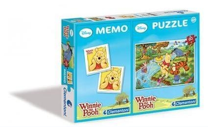 Puzzle Kubuś Puchatek 60 + Memo
	 (07904)