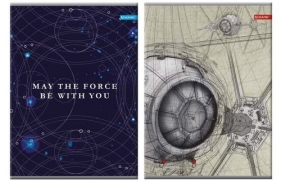 Zeszyt A5 w kratkę 60 kartek Star Wars 5 sztuk