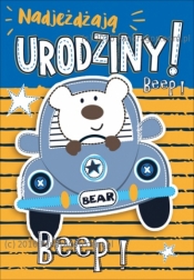 Karnet urodziny dzieci B6-1618