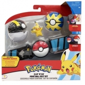 Pokemon Clip 'N' Go Poke Ball pas + figurka Pikachu Seria 5 - Dostępność 4/12