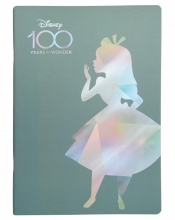 Coolpack, Zeszyt A4/60k w linię Disney 100 - Opal Collection Alicja (61050PTR)