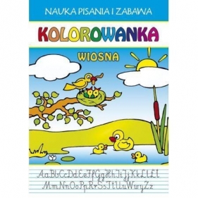 Kolorowanka Wiosna - Wlaźlak Tomasz, Guzowska Beata