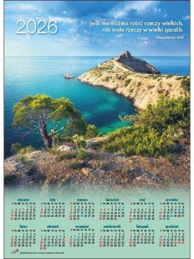 Kalendarz 2026 plakatowy średni Krym