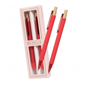 Długopis + ołówek Dyplomat - Czerwony (250056)