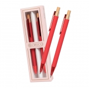 Długopis + ołówek Dyplomat - Czerwony (250056)