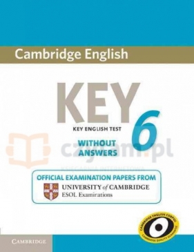 Cambridge English Key 6 Student's Book without Answers