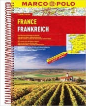 Francja atlas drogowy 1:300 000 - Opracowanie zbiorowe