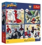 Puzzle 4x88el Sieć zabawy + kolekcjonerski plakat