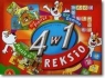 4 w 1 Reksio (0805) puzzle i 3 gry
