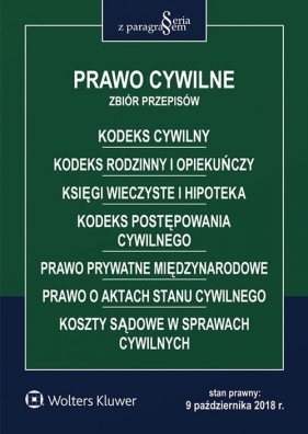 Prawo cywilne Zbiór przepisów