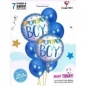 Balony Baby Boy niebieskie
