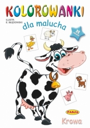 Kolorowanki dla malucha Krowa - Opracowanie zbiorowe