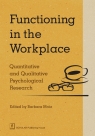 Functioning in the Workplace Quantitative and Qualitative Psychological