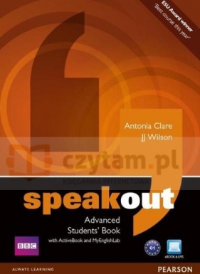 Speakout Advanced SB with DVD/ActiveBook/MyLab - J.J. Wilson, Antonia Clare