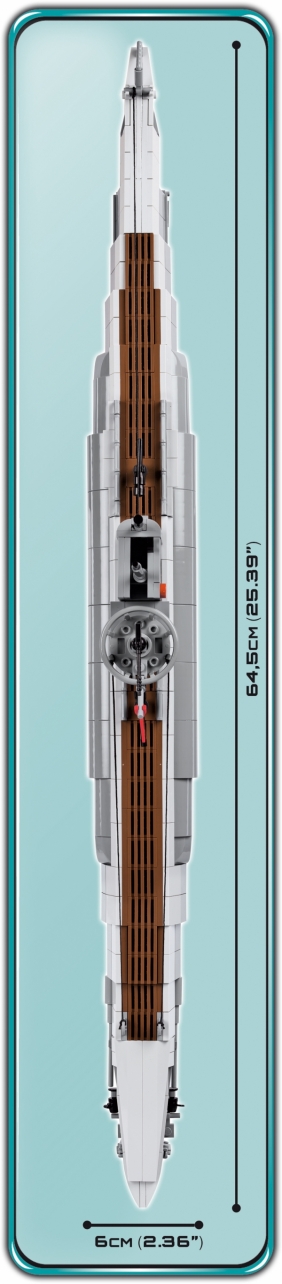 Cobi: Mała Armia WWII. German Submarine Type VIIB U-Boot U-48 (4805)