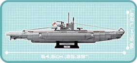 Cobi: Mała Armia WWII. German Submarine Type VIIB U-Boot U-48 (4805)