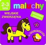 Maluchy Wiejskie zwierzątka z naklejkami 2-3 lata - Anna Wiśniewska